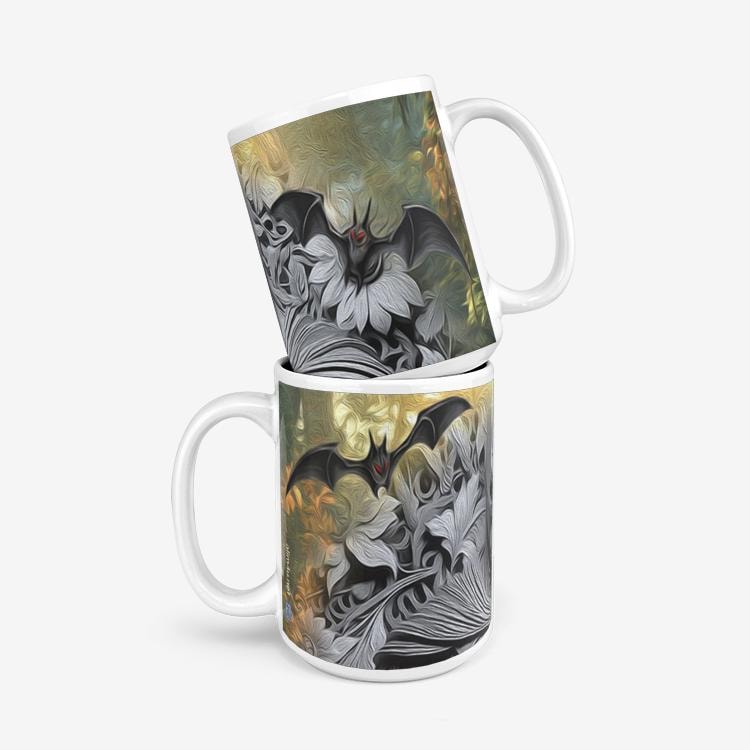 ALIM4U "Batty" Classic Glossy Mug