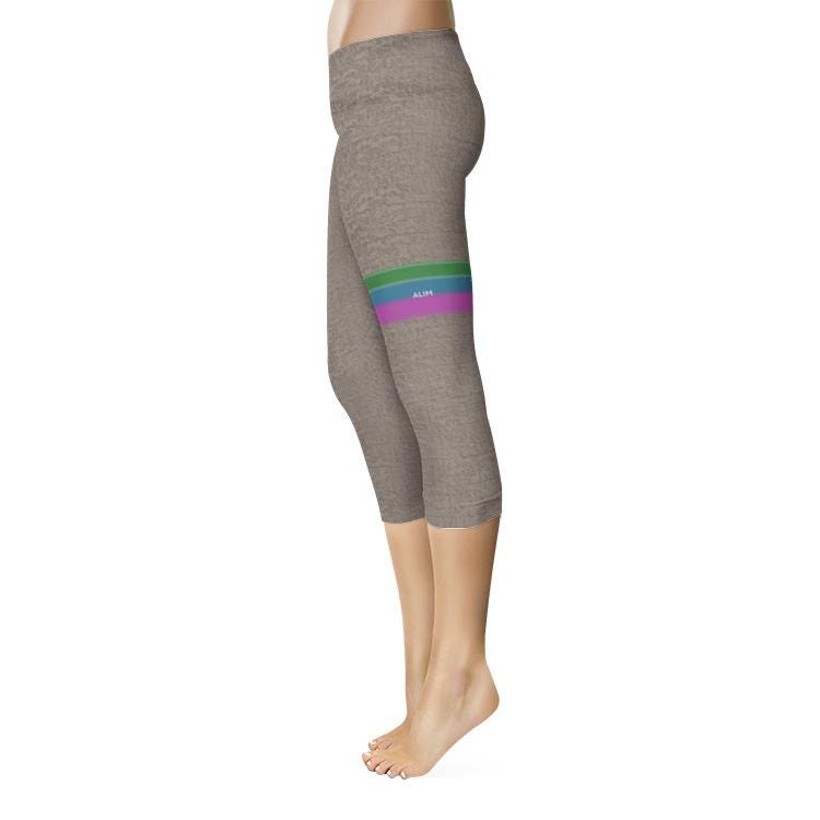 ALIM4U "Butt Fly" All-Over Print Capri Leggings