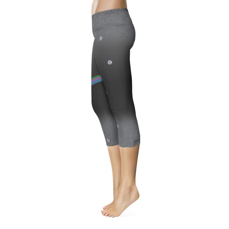 ALIM4U "Diamond Life" All-Over Print Capri Leggings