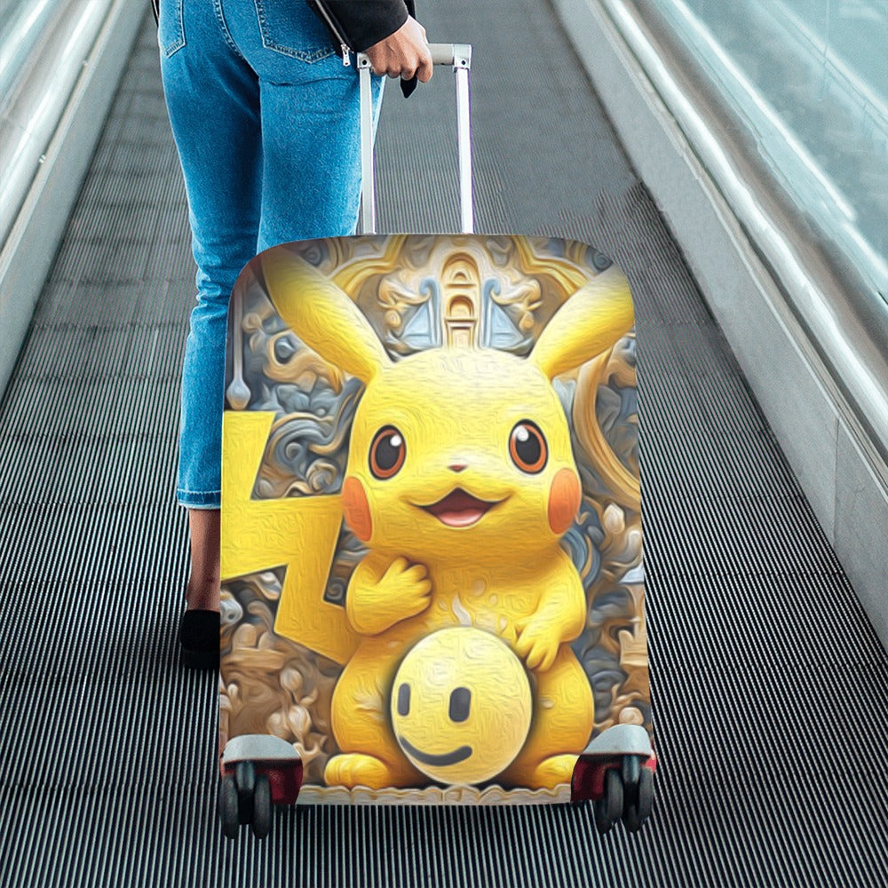 ALIM4U- Cartoon Character 1 Luggage Cover (Large Size) (26"-28")