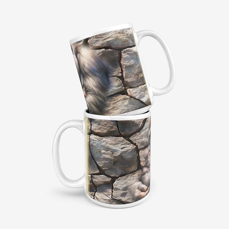 ALIM4U "Grilla" Classic Glossy Mug