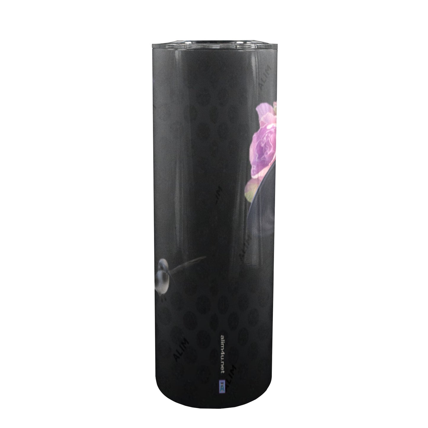 ALIM4U- A19 Drinking Cup 20oz 20oz Tall Skinny Tumbler with Lid and Straw