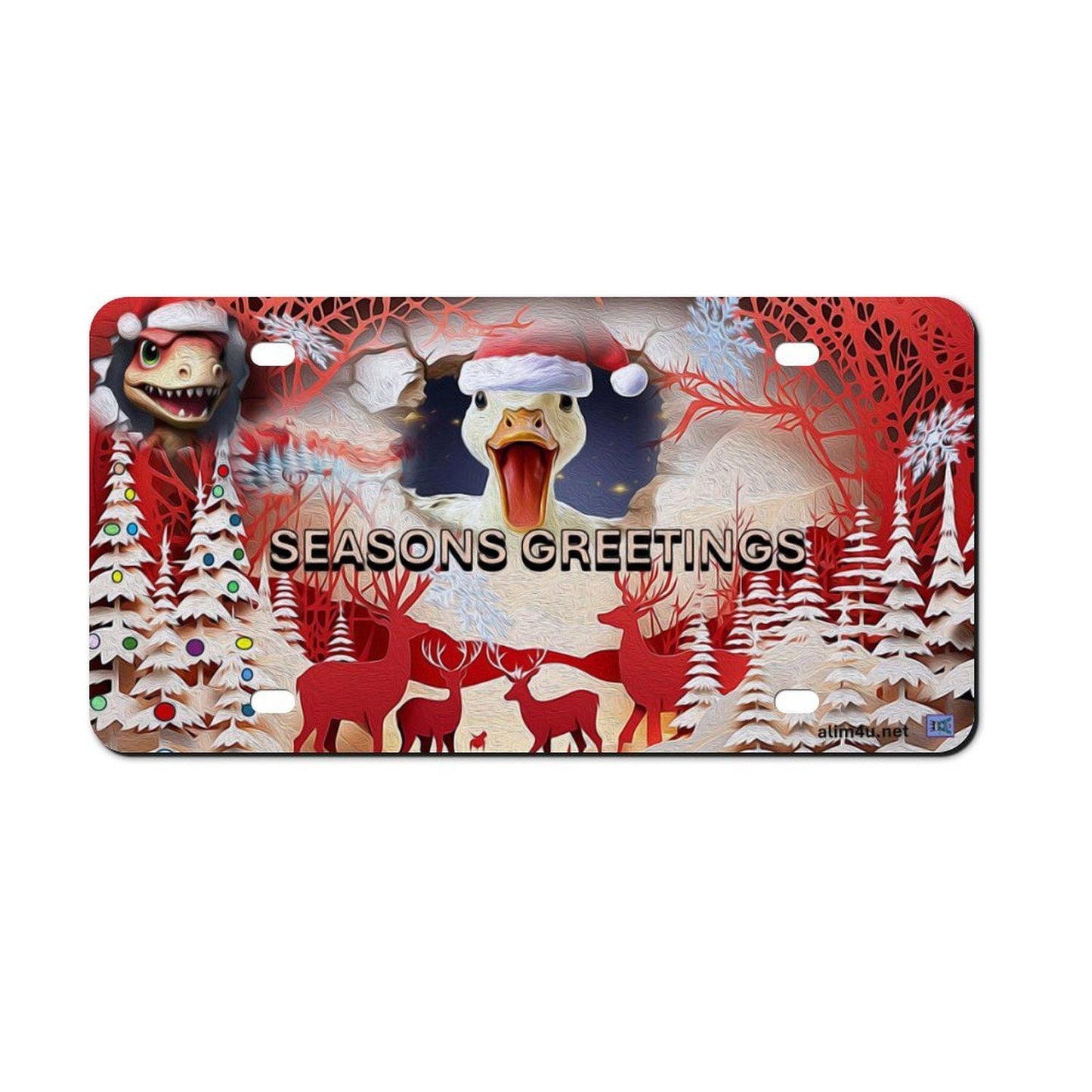 Car License Plate-11.8”x5.9”