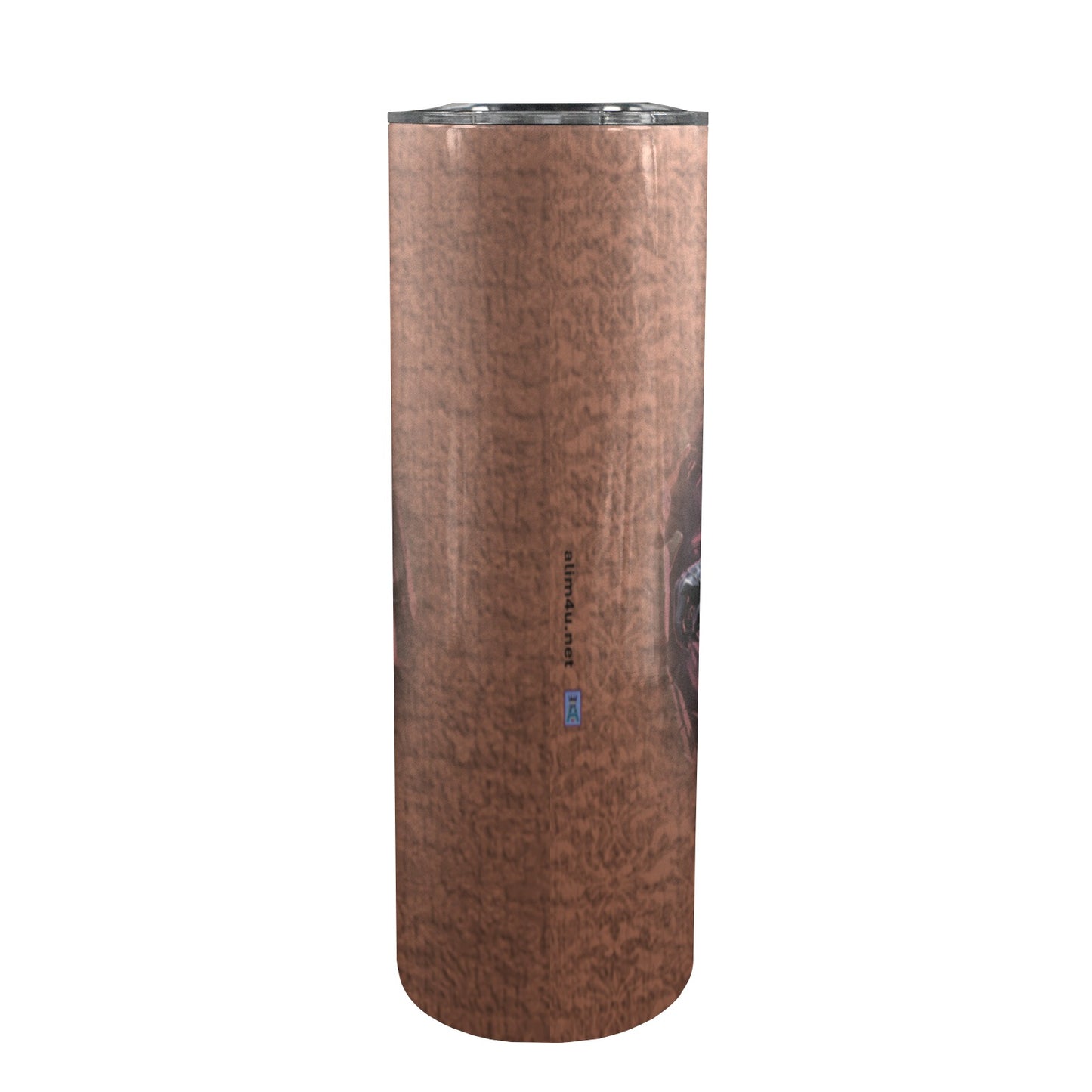 ALIM4U- A14 Drinking Cup 20 oz 20oz Tall Skinny Tumbler with Lid and Straw