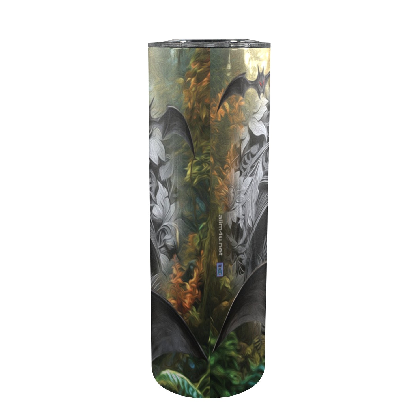 ALIM4U- A15 Drinking Cup 20 oz 20oz Tall Skinny Tumbler with Lid and Straw