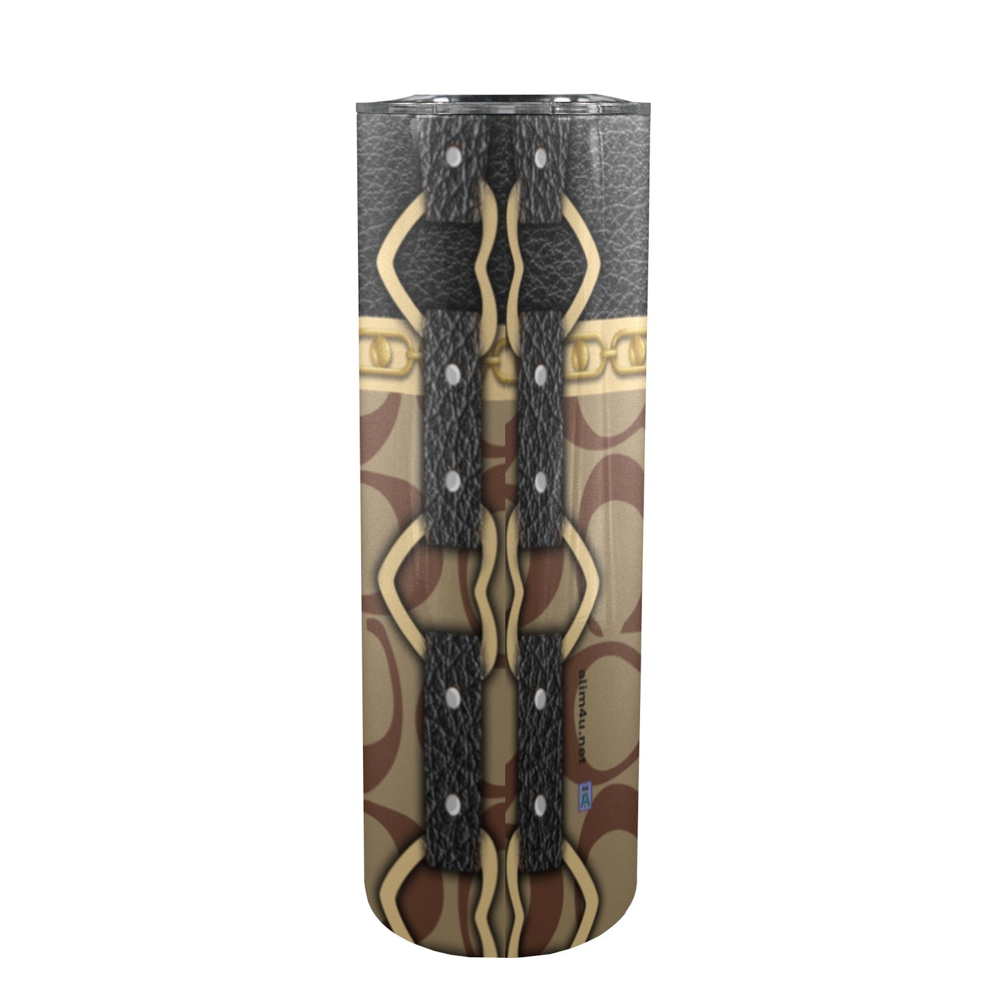ALIM4U- A149 Drinking Cup 20 oz 20oz Tall Skinny Tumbler with Lid and Straw