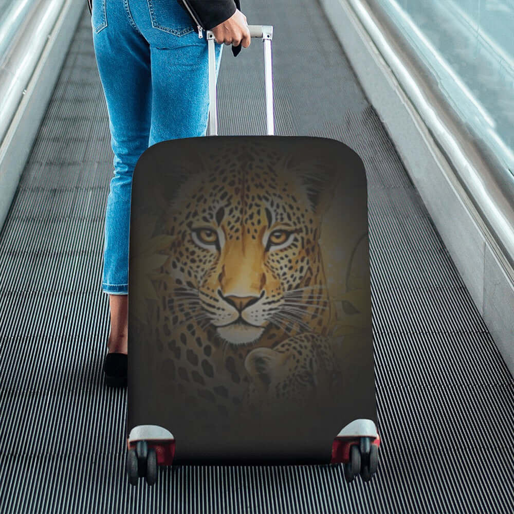 Luggage Cover Large Size 26-28 Leopard Print