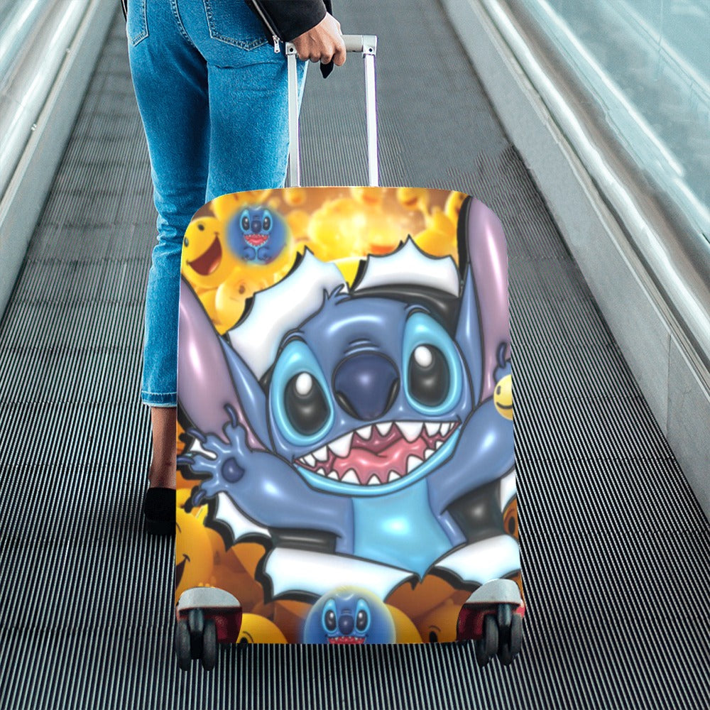 ALIM4U- Cartoon Character 2 Luggage Cover (Large Size) (26"-28")