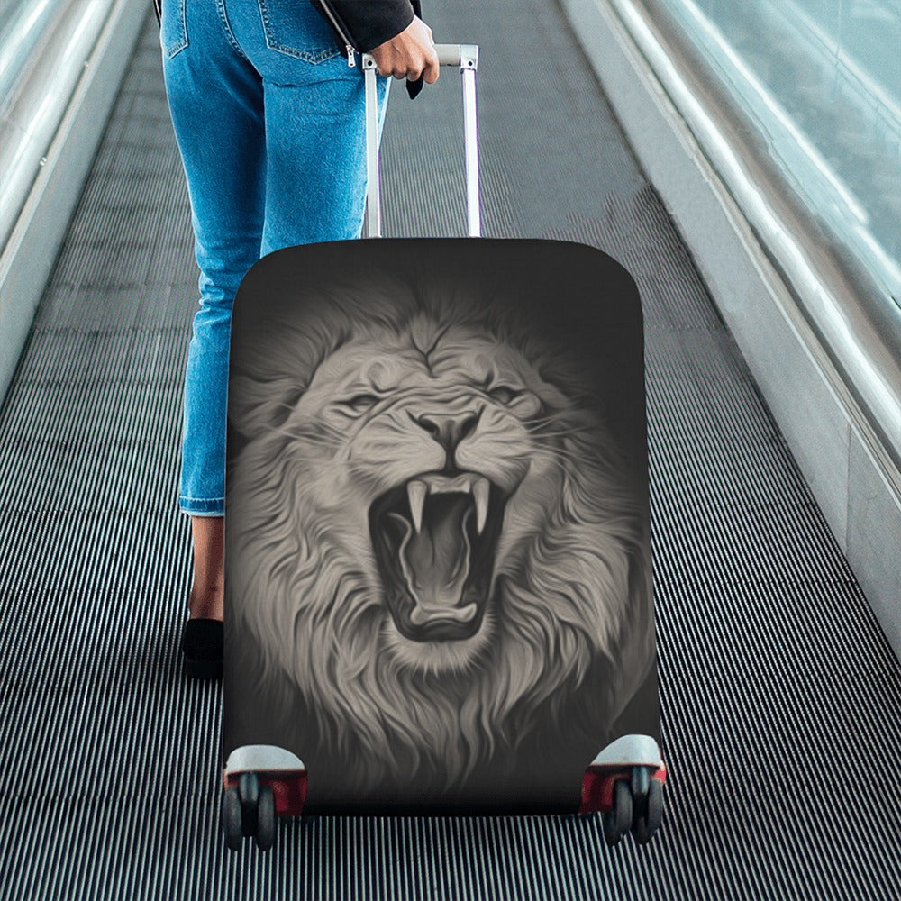 ALIM4U- Lion Luggage Cover (Large Size) (26"-28")