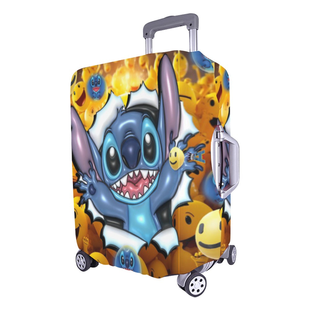 ALIM4U- Cartoon Character 2 Luggage Cover (Large Size) (26"-28")