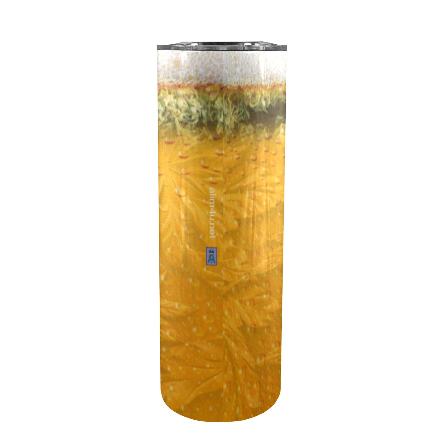 ALIM4U- A150 Drinking Cup 20 oz 20oz Tall Skinny Tumbler with Lid and Straw