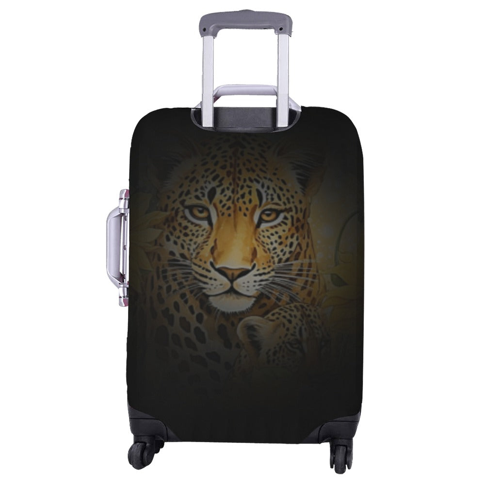 ALIM4U- Leopard Luggage Cover (Large Size) (26"-28")