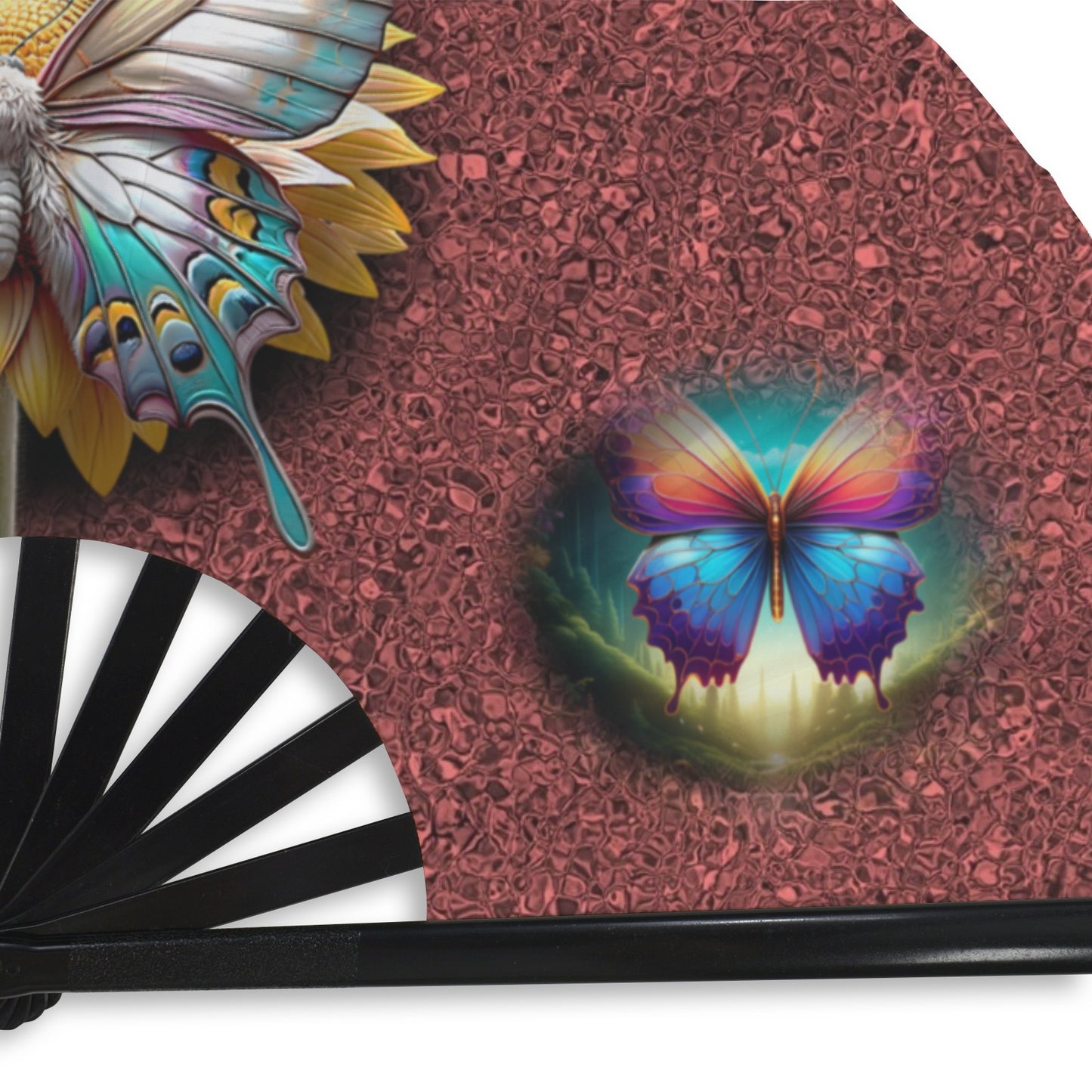 ALIM4U- Fan 007 Folding Clack Fan