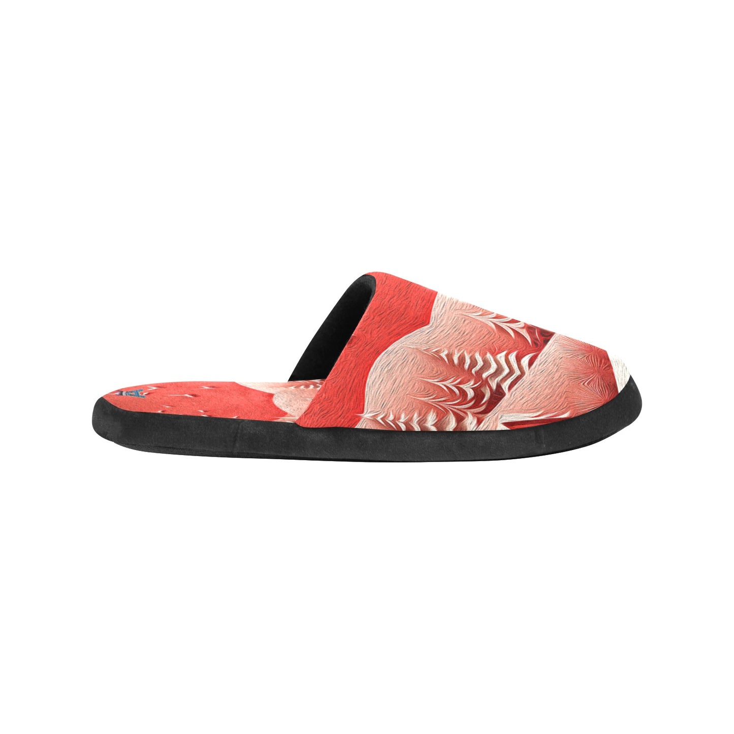 ALIM4U- Men's Comfy Christmas Scenery Slippers (Model 0601)