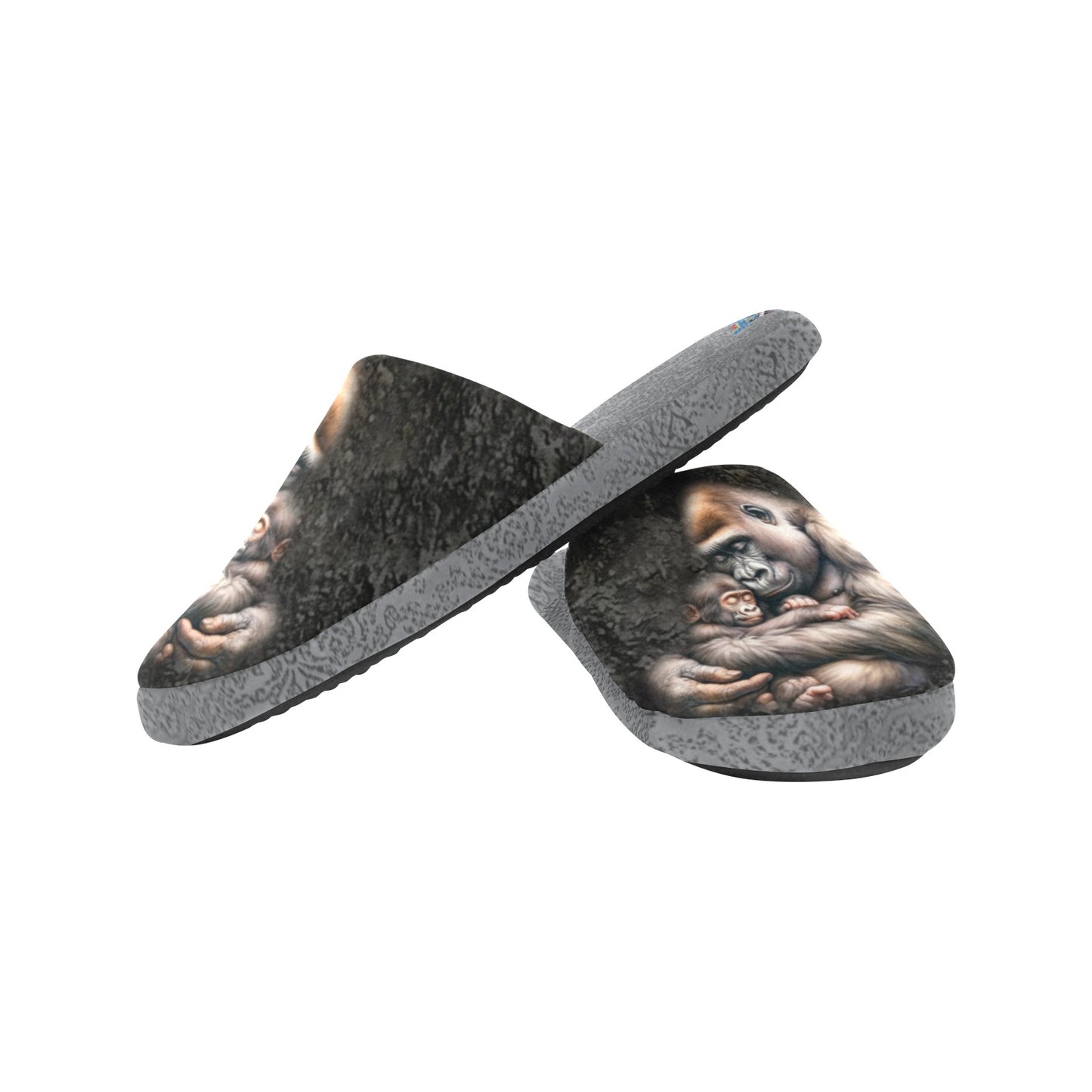 ALIM4U- Grilla Mens Cotton Slippers Men's Cotton Slippers(Model 0601)