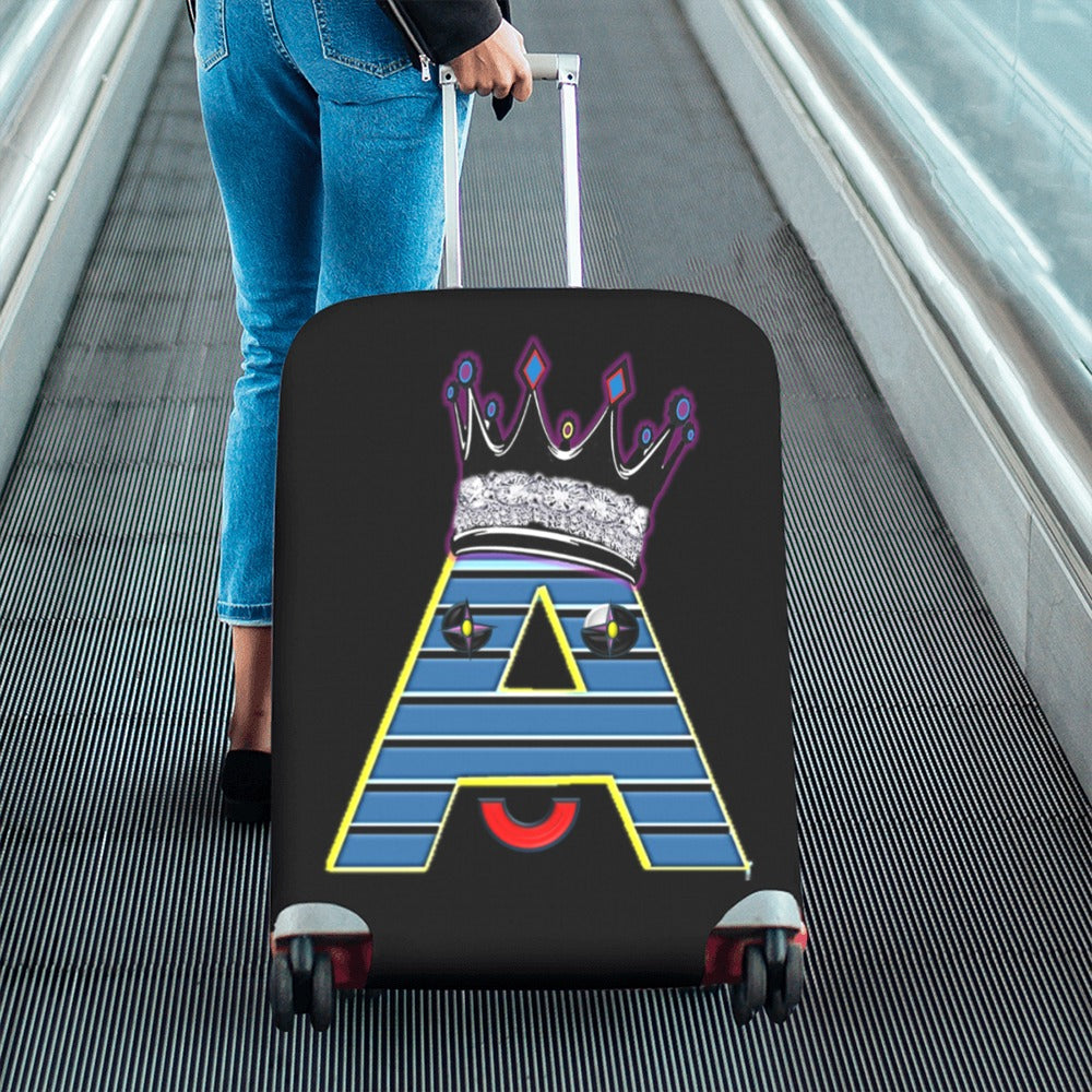 ALIM4U- ALIM4U Logo Image Luggage Cover (Large Size) (26"-28")