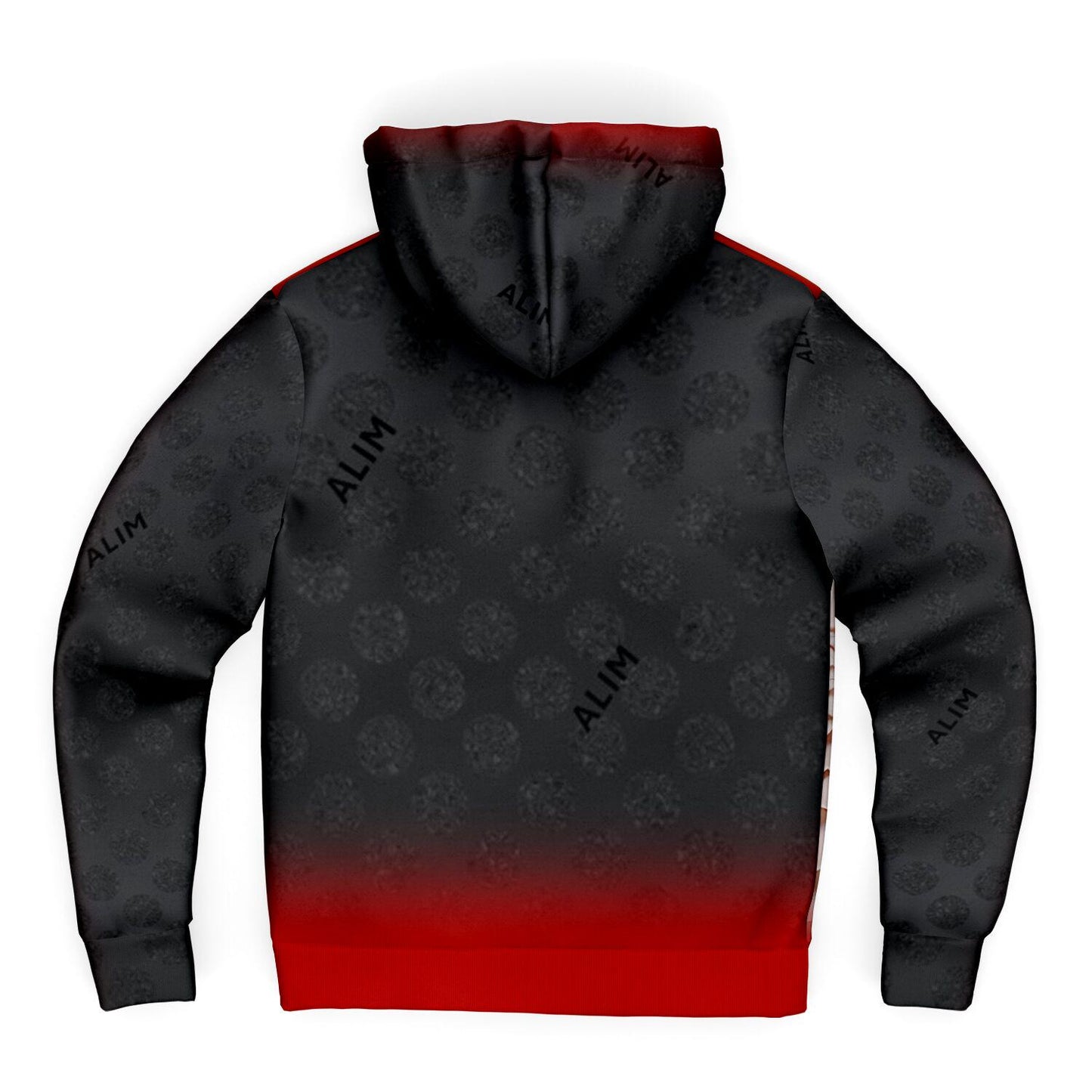 Too Ugly- Microfleece Zip Hoodie - AOP