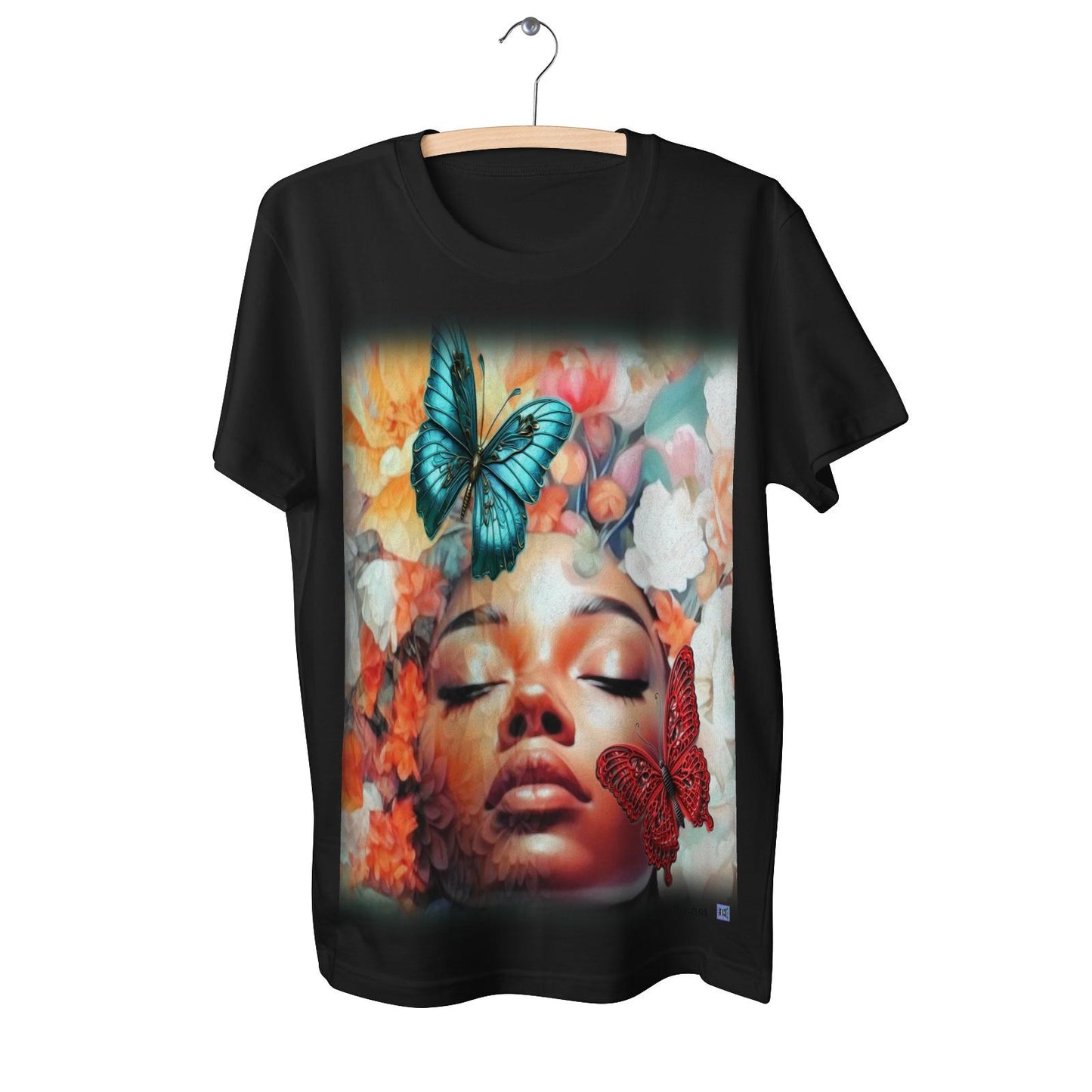 ALIM4U "Blossom" Couple's Pima Cotton Jersey Short Sleeve Tshirt