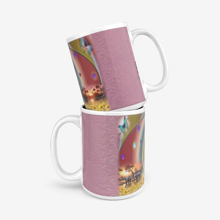 ALIM4U "Spot" Classic Glossy Mug