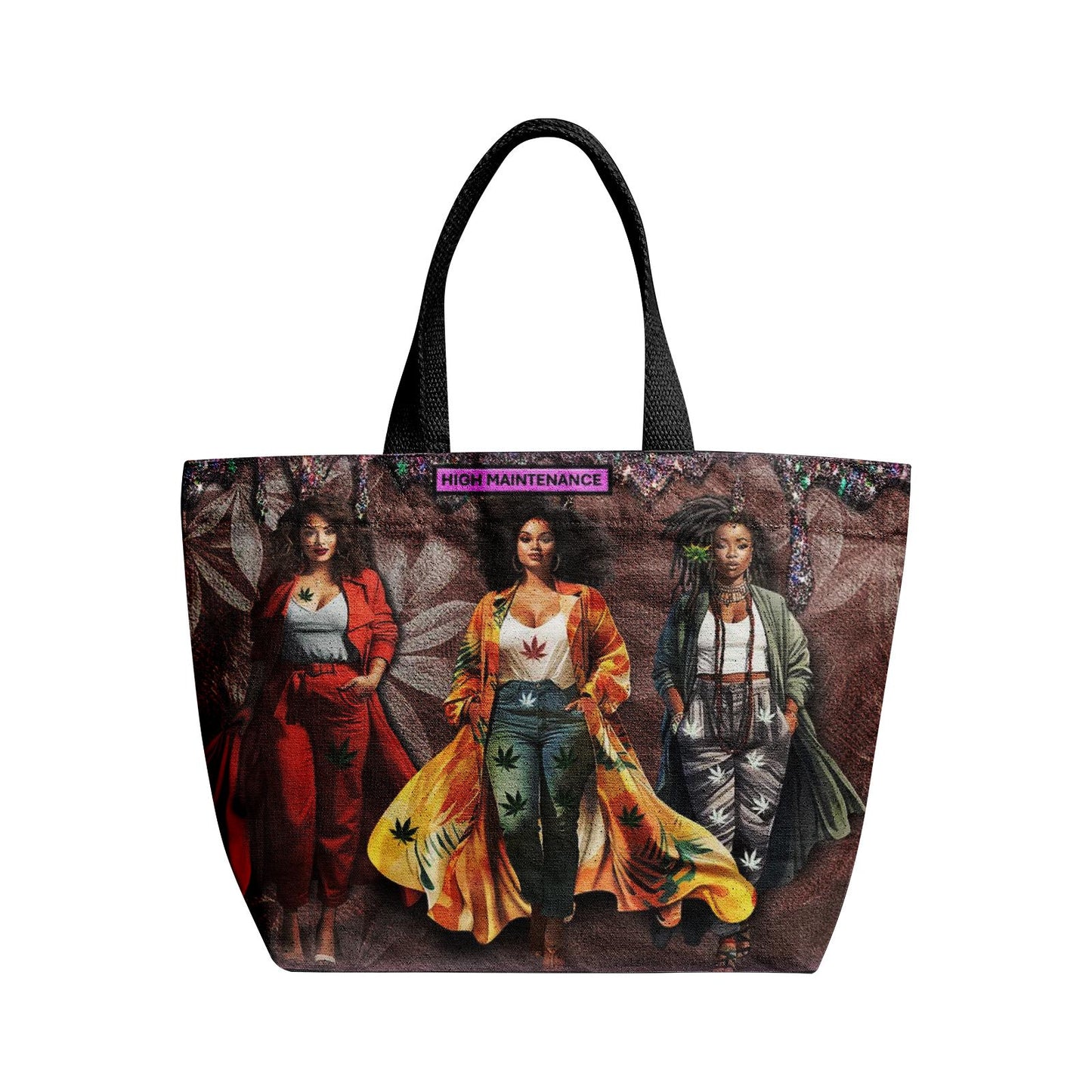 ALIM4U "Thick Drip" Heavy Duty and Strong Natural Canvas Tote Bags