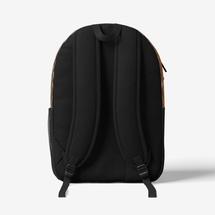ALIM4U "Panther" Retro Colorful Print Trendy Backpack