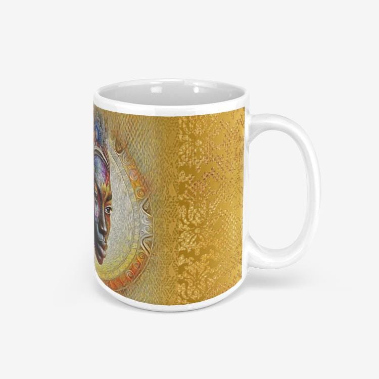 ALIM4U "Golden" Classic Glossy Mug