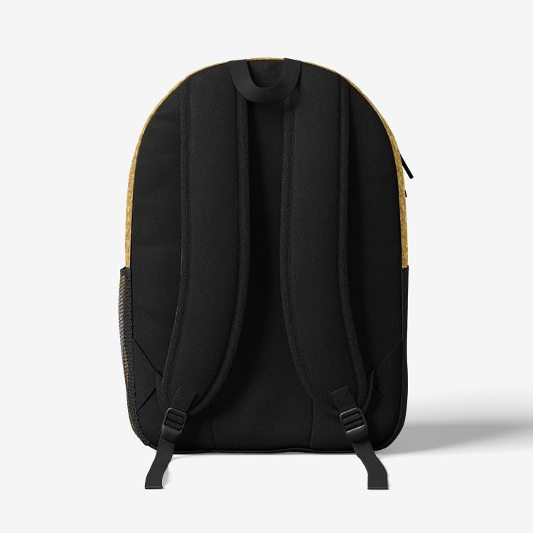 ALIM4U "His Creations" Retro Colorful Print Trendy Backpack