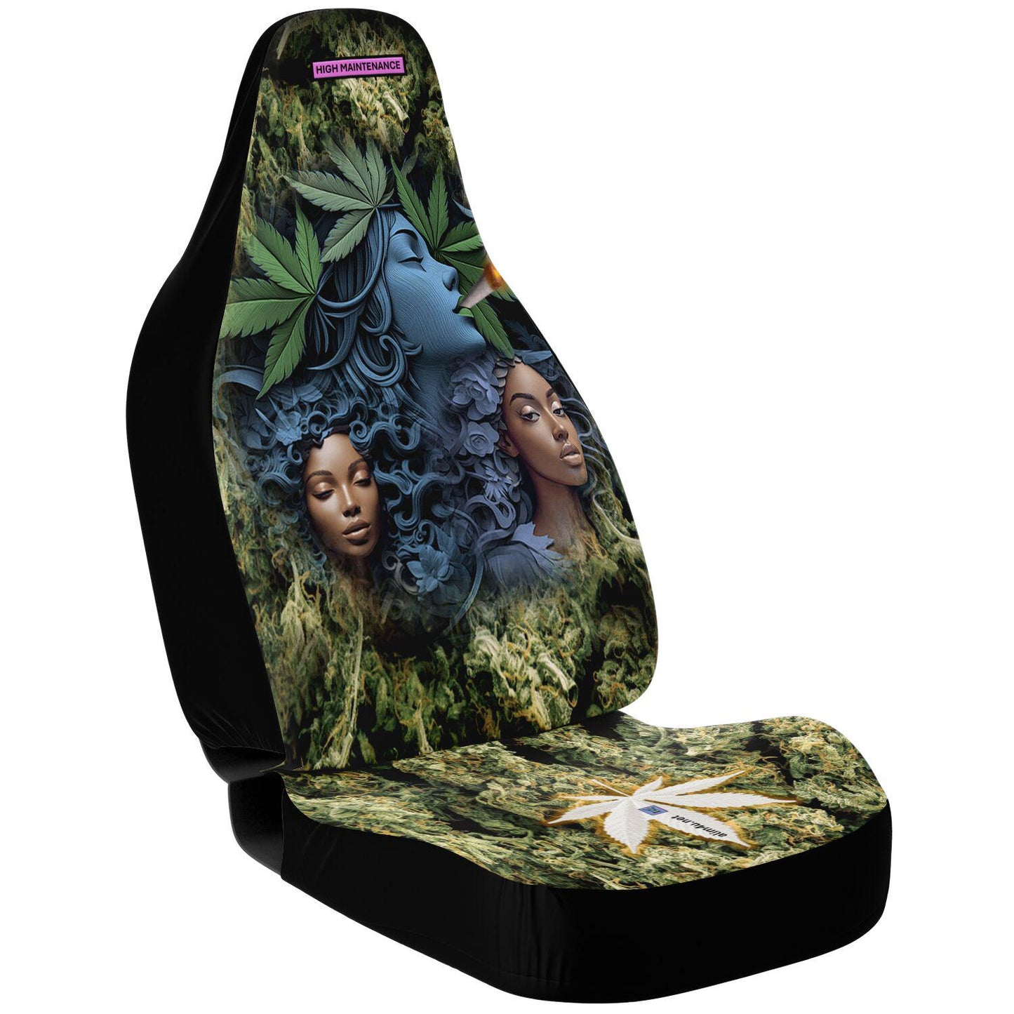 ALIM4U "Smoking Sisters" Car Seat Cover - AOP