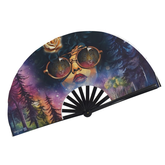 ALIM4U- Fan 165 Fro Fan Folding Clack Fan