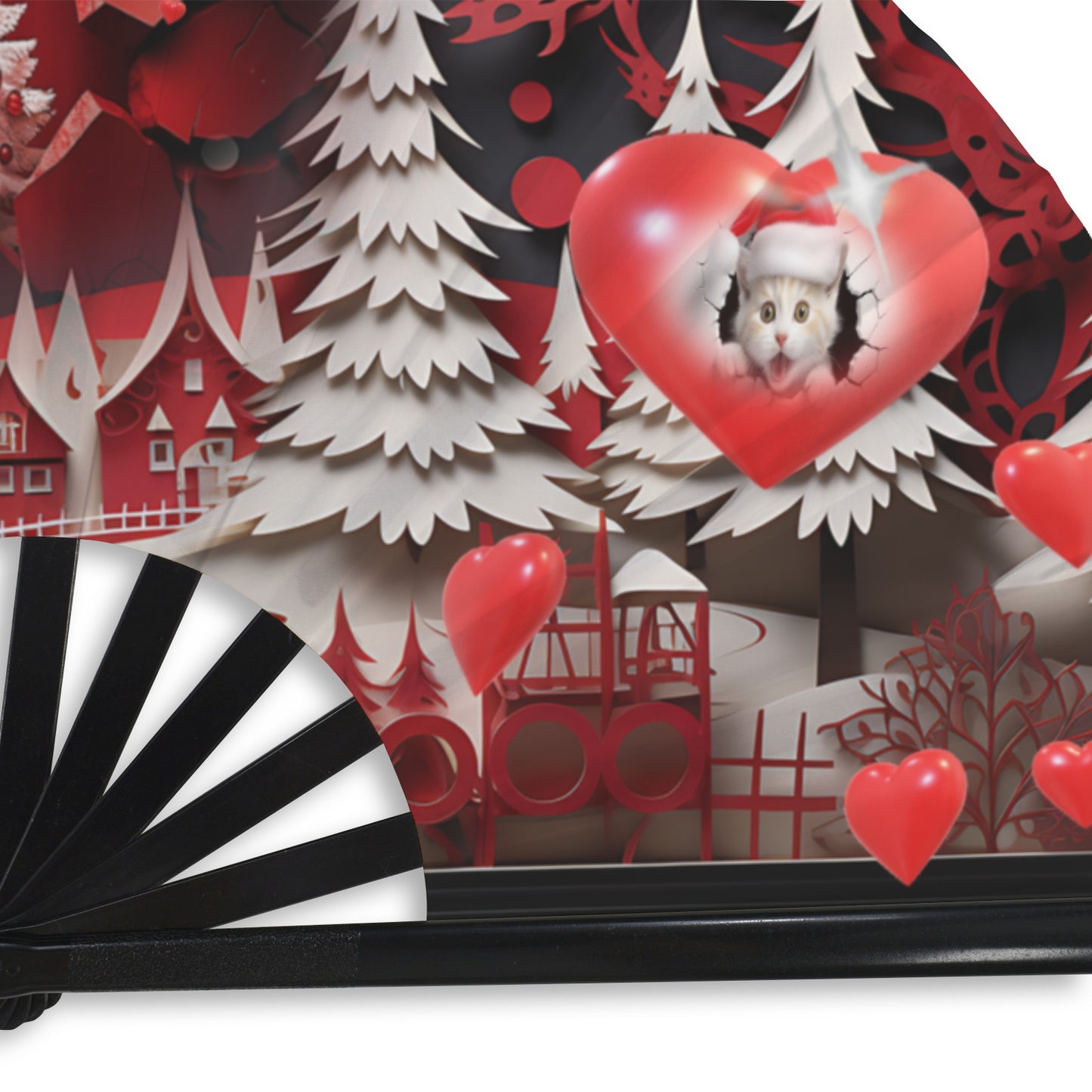 ALIM4U- Fan 185 Folding Clack Fan