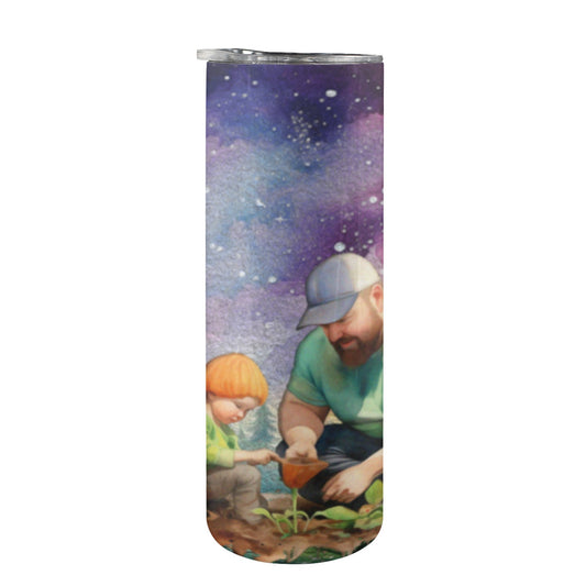 ALIM4U- A13 Drinking Cup 20 oz 20oz Tall Skinny Tumbler with Lid and Straw