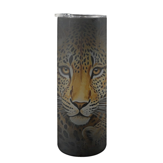 ALIM4U- A18 Drinking Cup 20oz Tall Skinny Tumbler with Lid and Straw