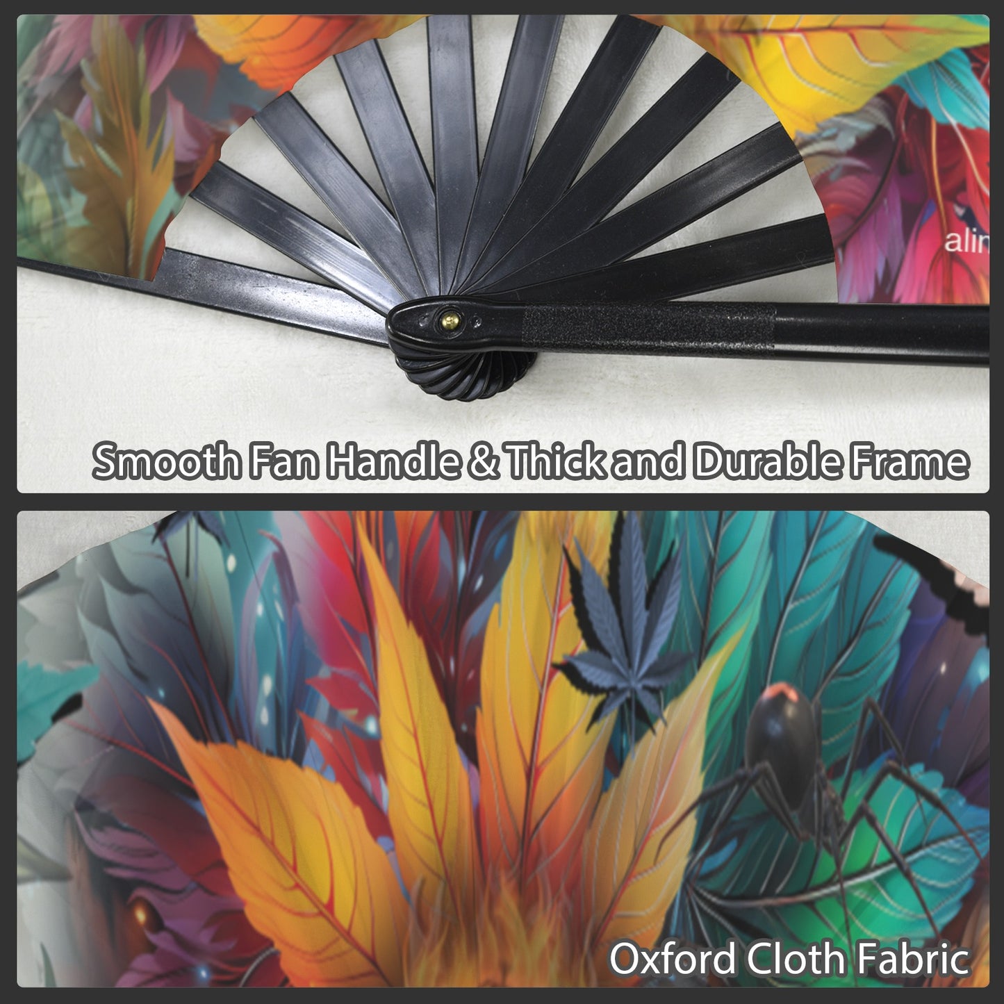 ALIM4U- Fan 20 Folding Clack Fan