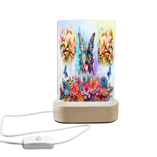 ALIM4U- Faith 2 Acrylic Photo Panel with Lighted Stand (Made in Queens)