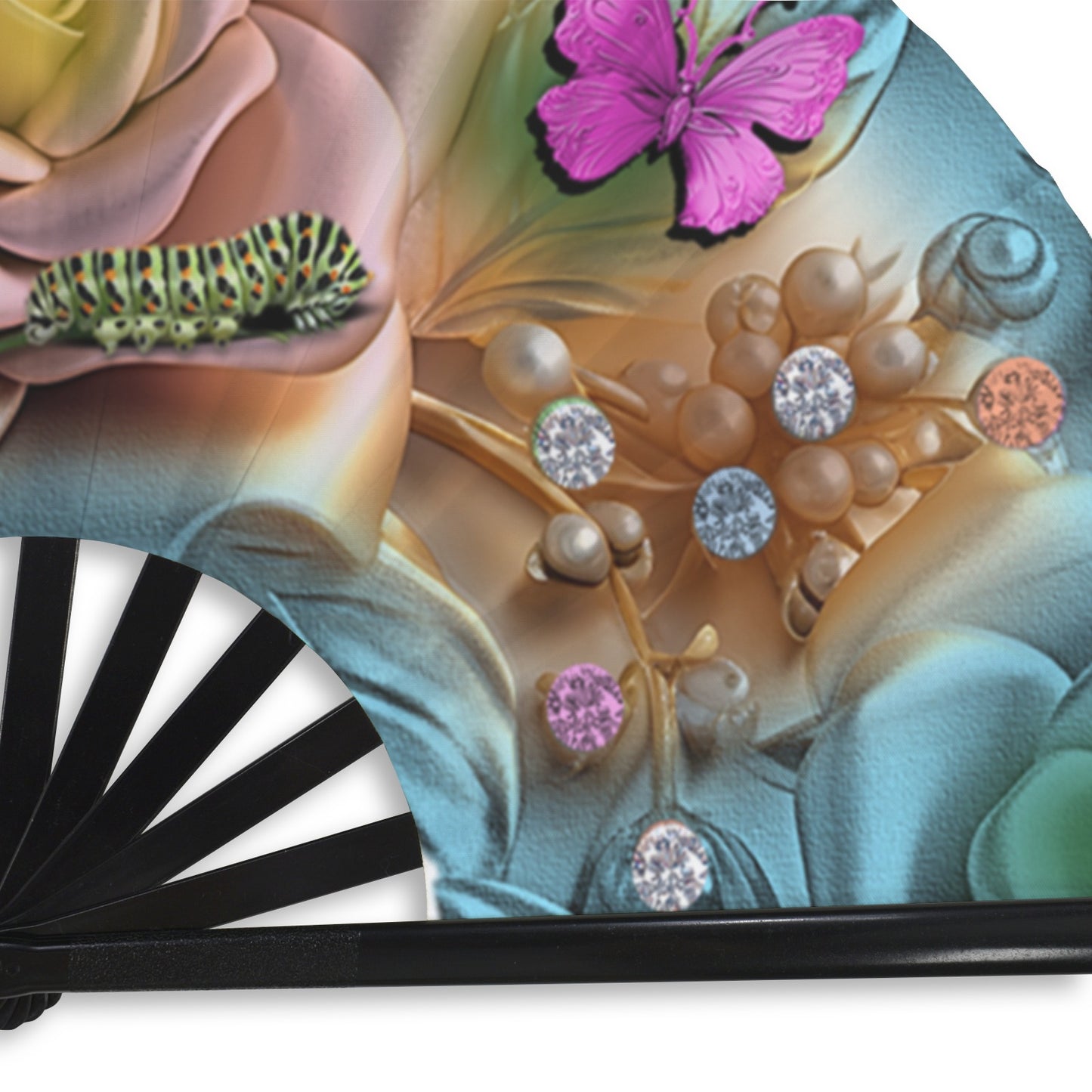 ALIM4U- Fan 13 Folding Clack Fan