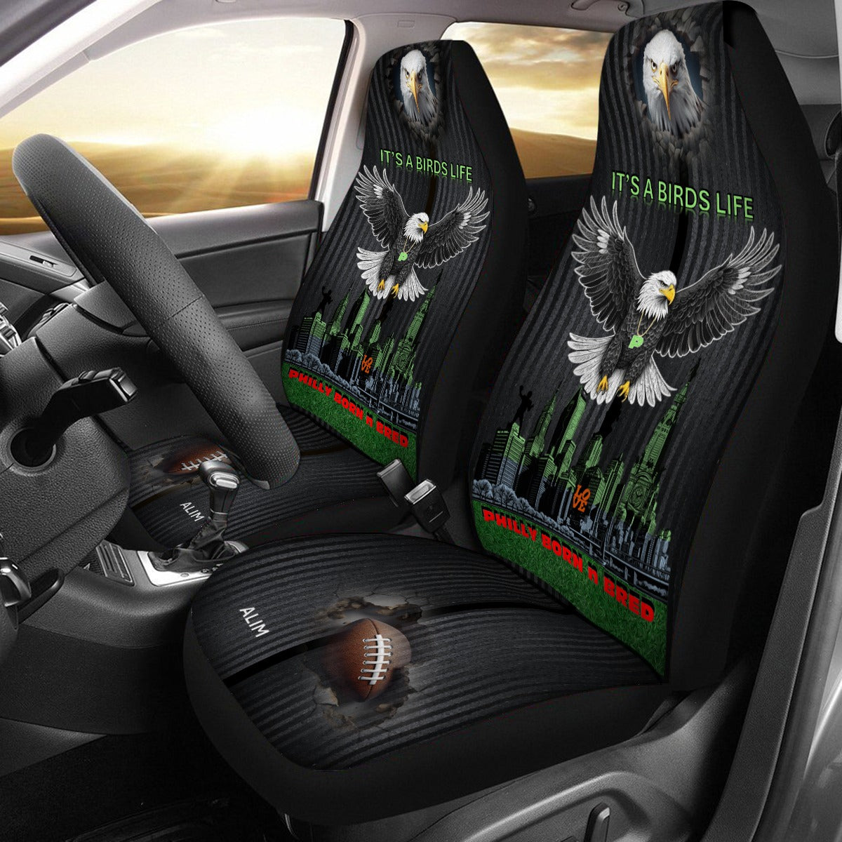 Universal Car Seat Cover With Thickened Back