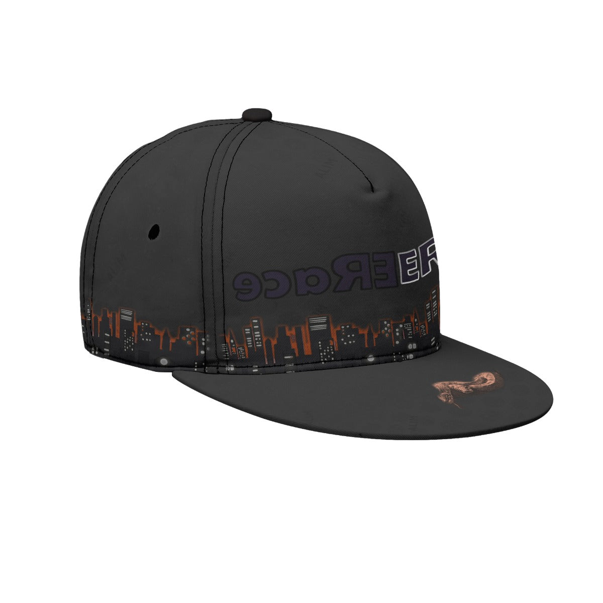Camouflage-patterned cap with 'Westex' branding on a white background