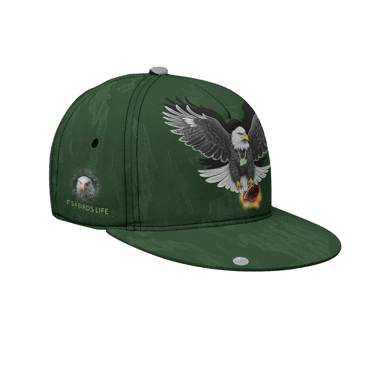 A Birds Life Flat-Brim Baseball Cap