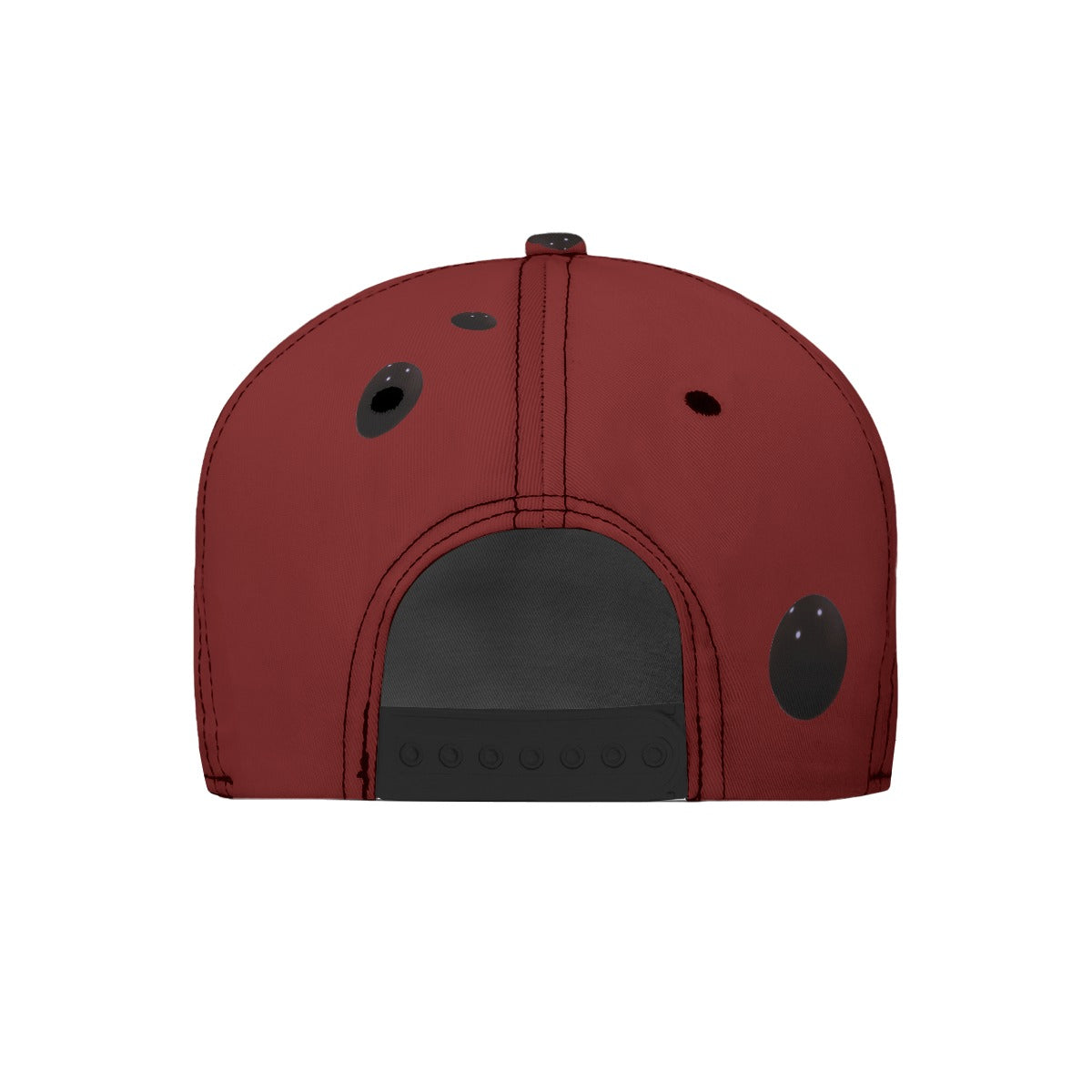 Daddy's Right Here Ball Logo Flat-Brim Baseball Cap