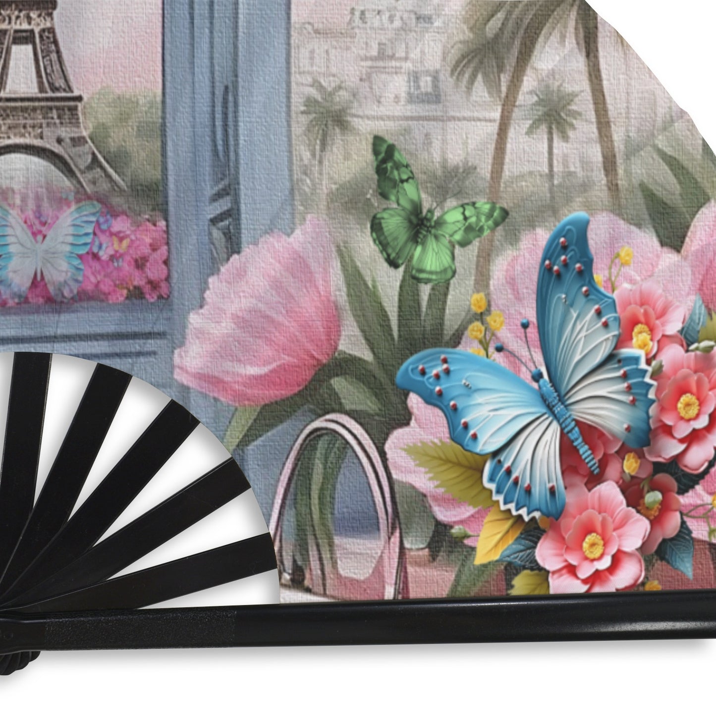 ALIM4U- Fan 9 Folding Clack Fan