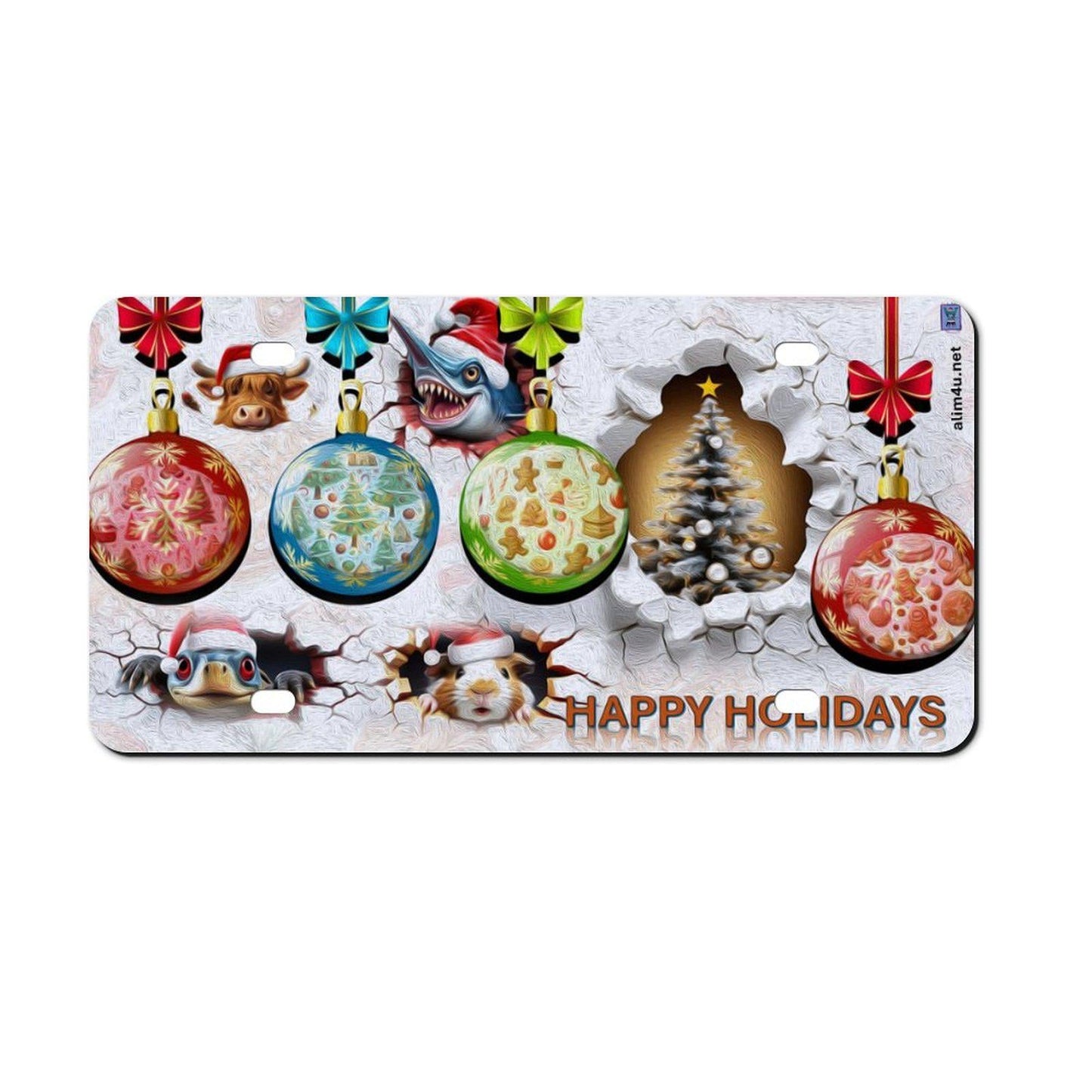 Car License Plate-11.8”x5.9”