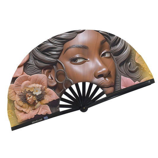 ALIM4U- Fan 55 Folding Clack Fan