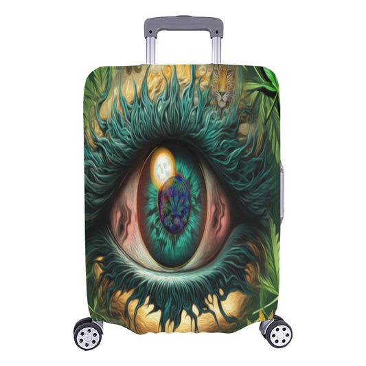 ALIM4U- Cannabis Eyez Luggage Cover (Large Size) (26"-28")