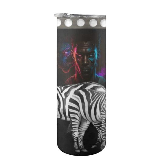 ALIM4U- A23 Drinking Cup 20oz 20oz Tall Skinny Tumbler with Lid and Straw