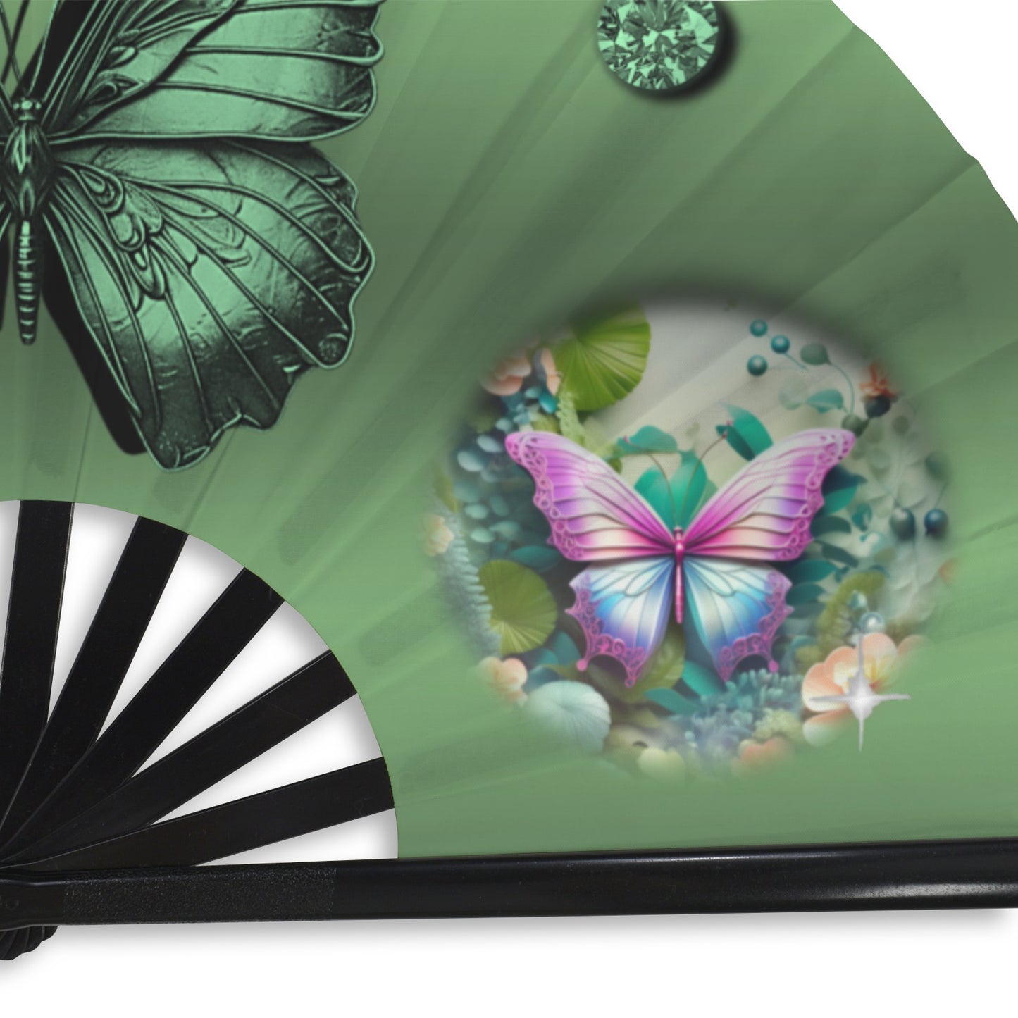 ALIM4U- Fan 35 Folding Clack Fan