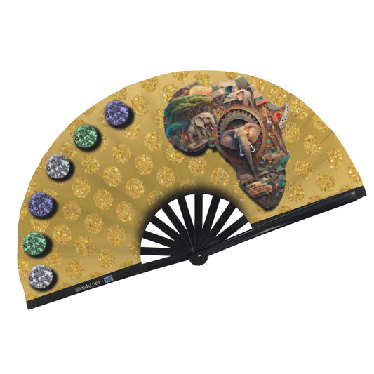 ALIM4U- Fan 58 Folding Clack Fan