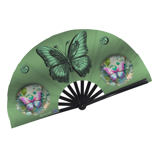 ALIM4U- Fan 35 Folding Clack Fan