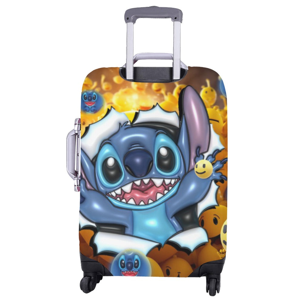 ALIM4U- Cartoon Character 2 Luggage Cover (Large Size) (26"-28")
