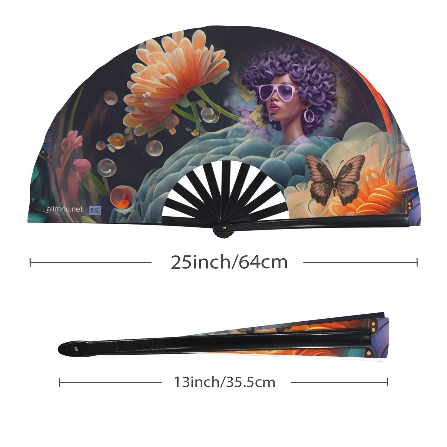 ALIM4U- Fan 0003 Folding Clack Fan