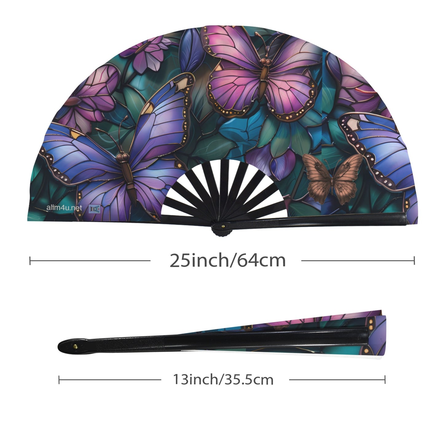 ALIM4U- Fan 0004 Folding Clack Fan